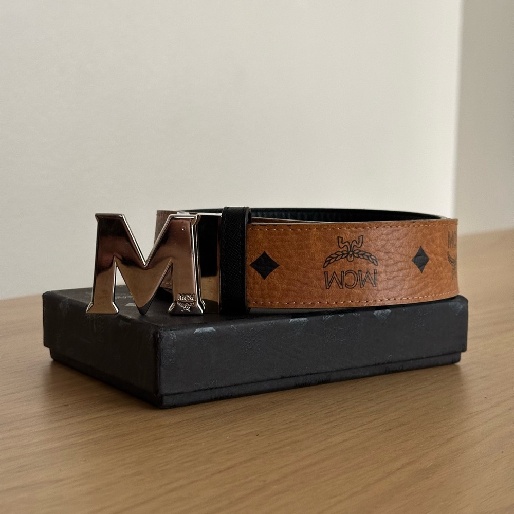 MCM cognac belt - Picture 1 of 6